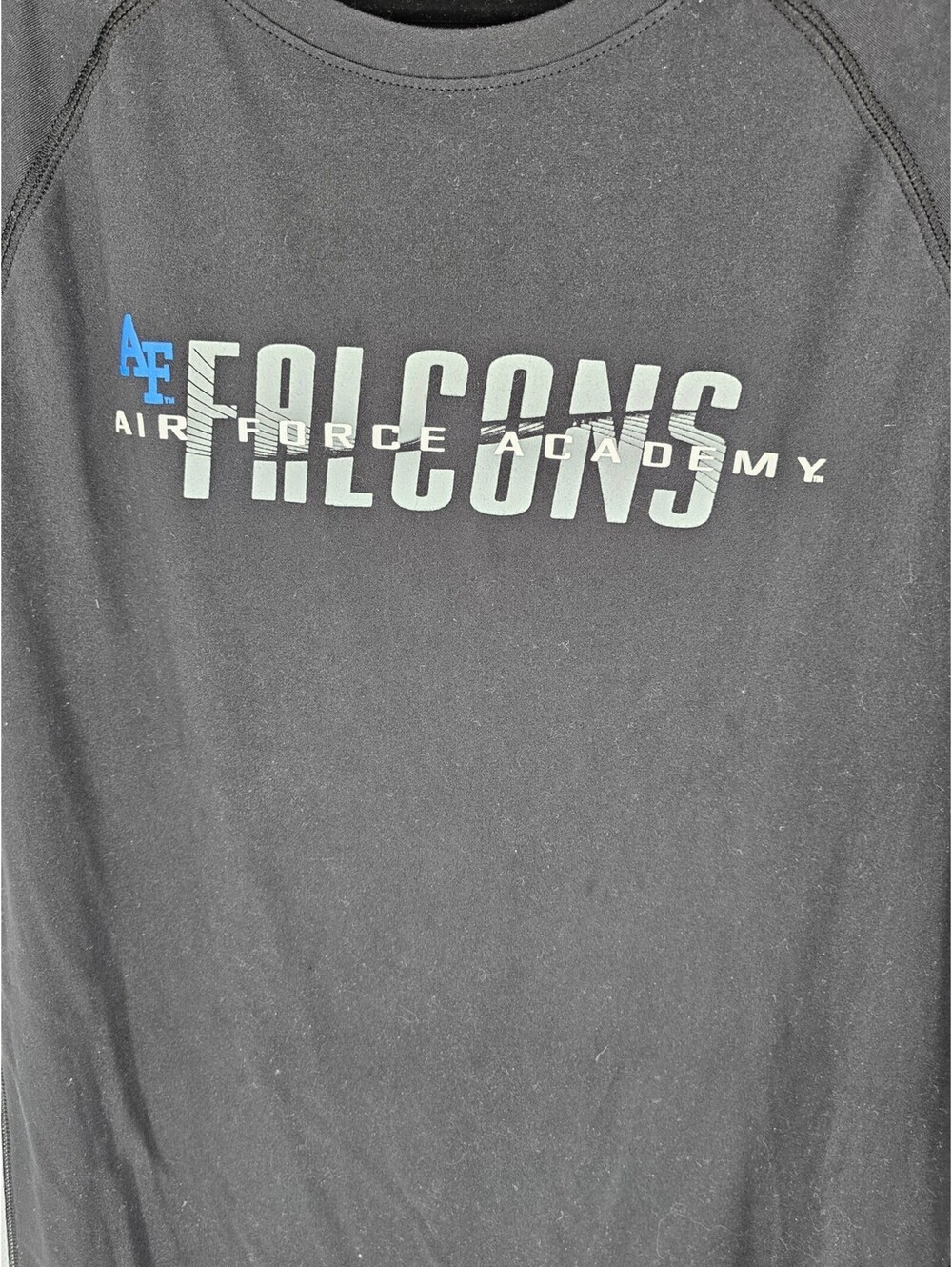 Champion Powertrain Mens Sz 2XL Short Sleeve Athletic Shirt Air Force Falcons - Picture 2 of 4